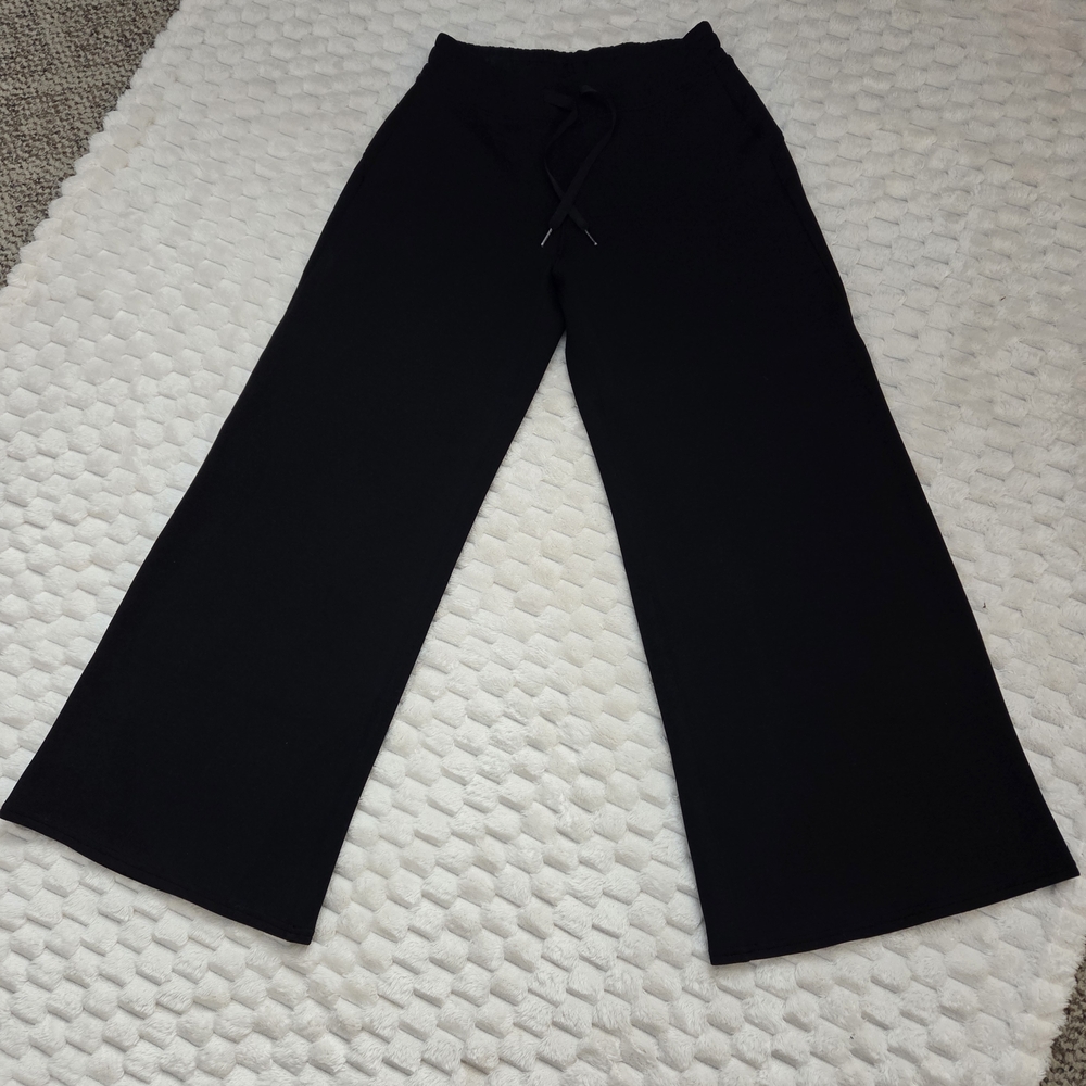 SPANX Black AirEssentials Wide Leg